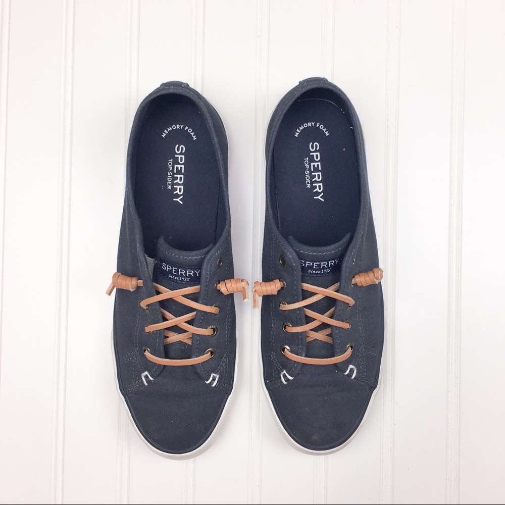 Sperry Top-Sider Memory Foam Blue and Brown Shoes